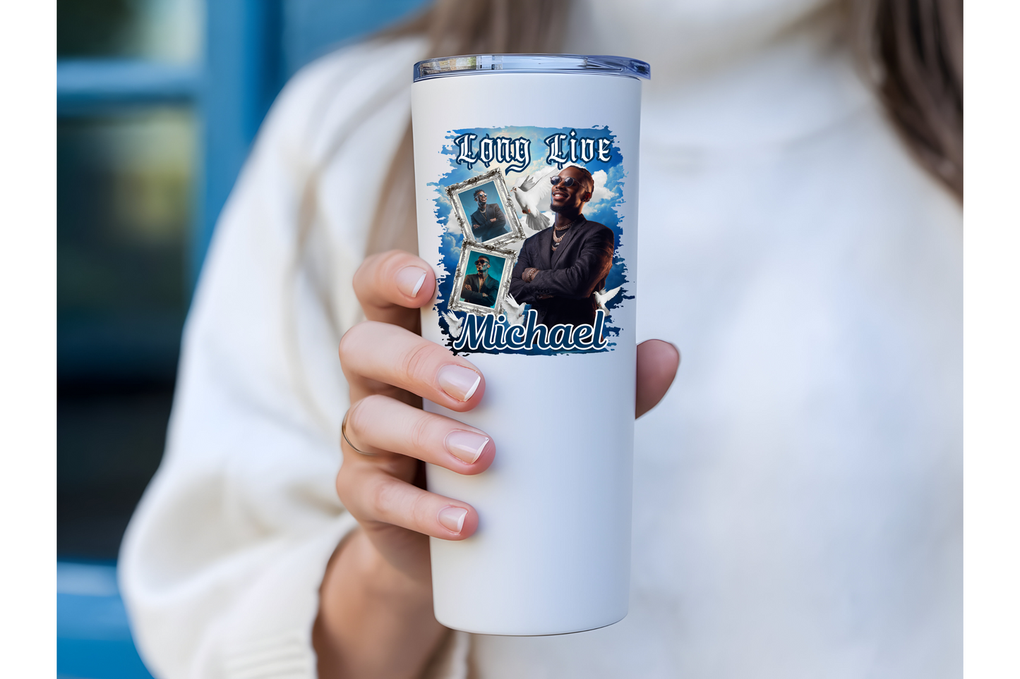 Memorial Tumbler (Blue)