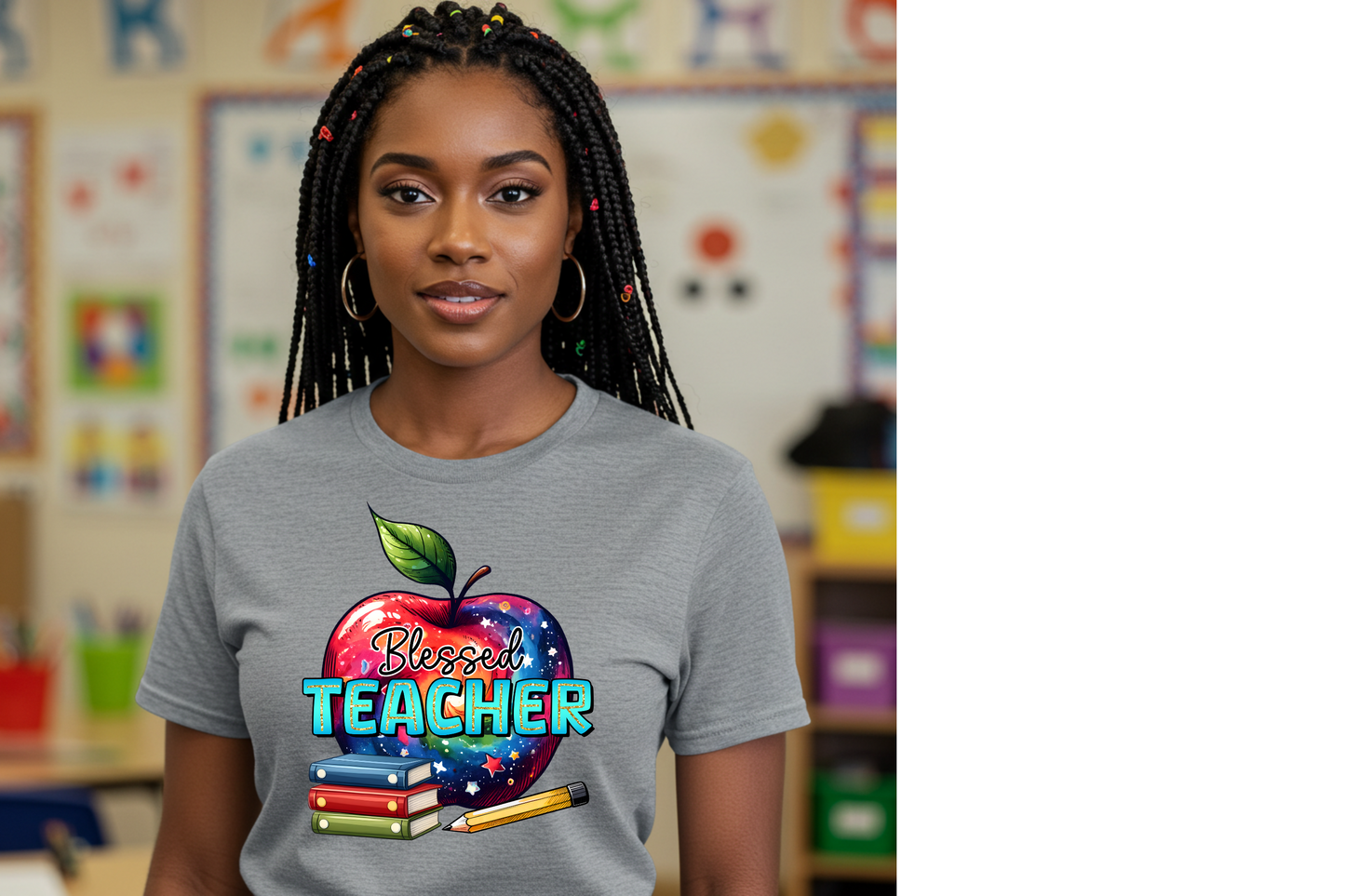 Teacher Shine Tees (Blessed Teacher)