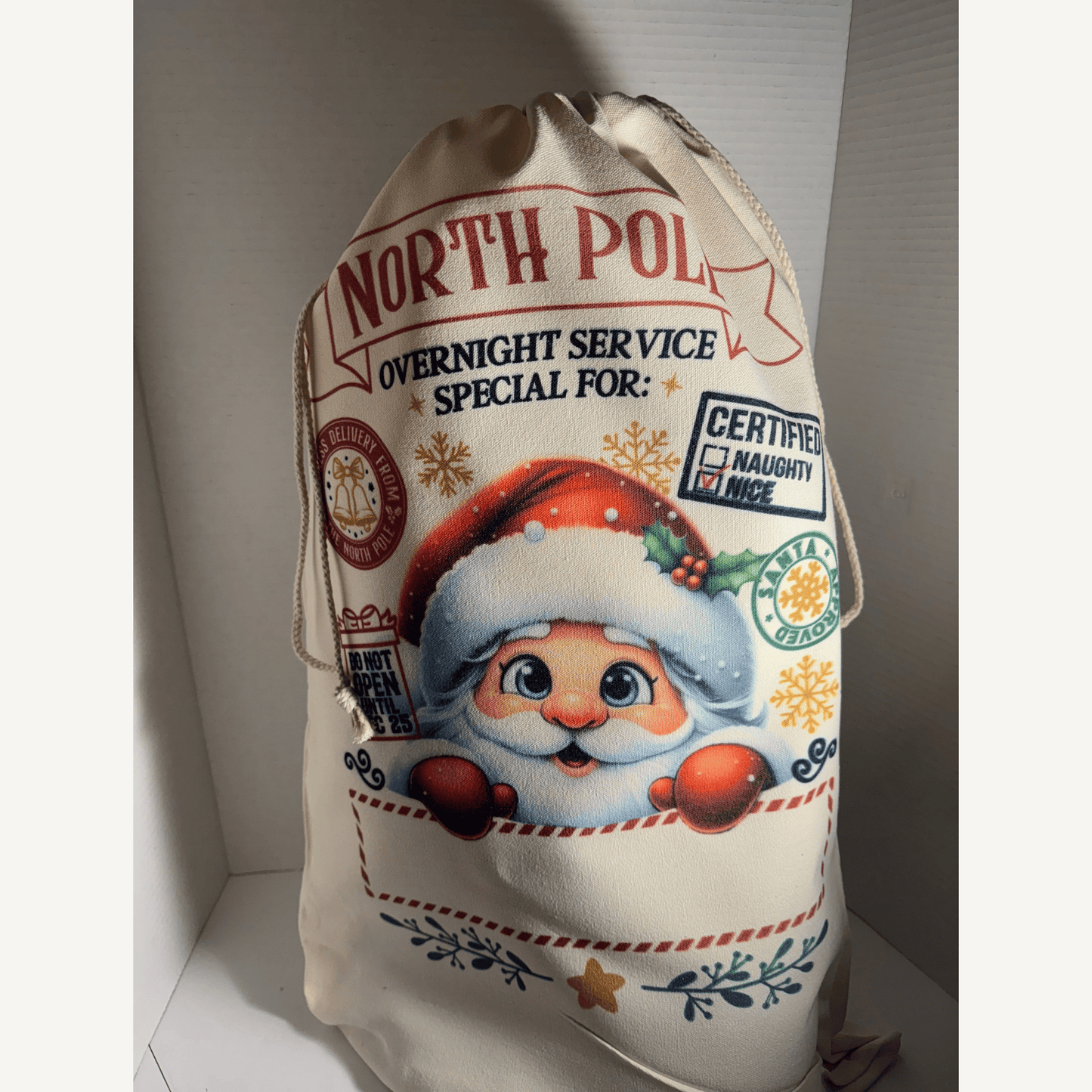 Diamond Dust Custom Santa Sack