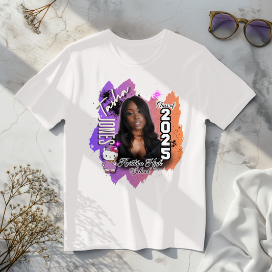 Diamond Dust Custom Graduation T-Shirts