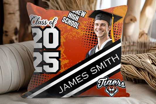 Diamond Dust Graduation Pillow
