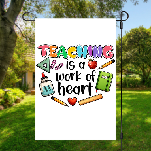Back-To-School Garden Flag