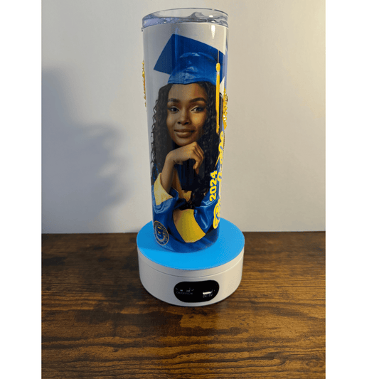 Diamond Dust Grad Rhinestone Shoelace Tumbler