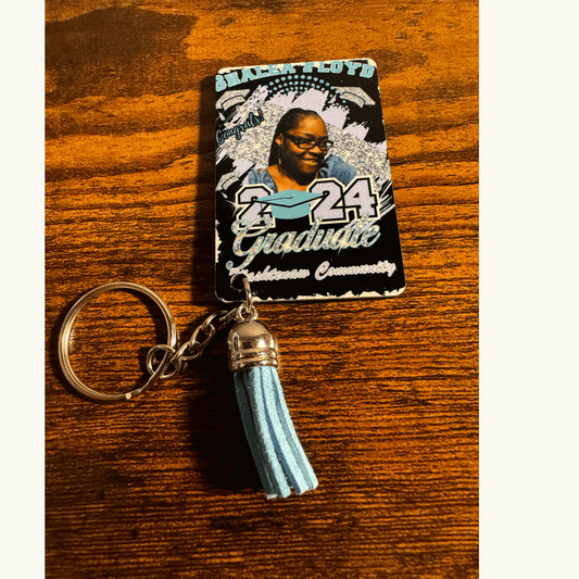 Diamond Dust Grad Keychain